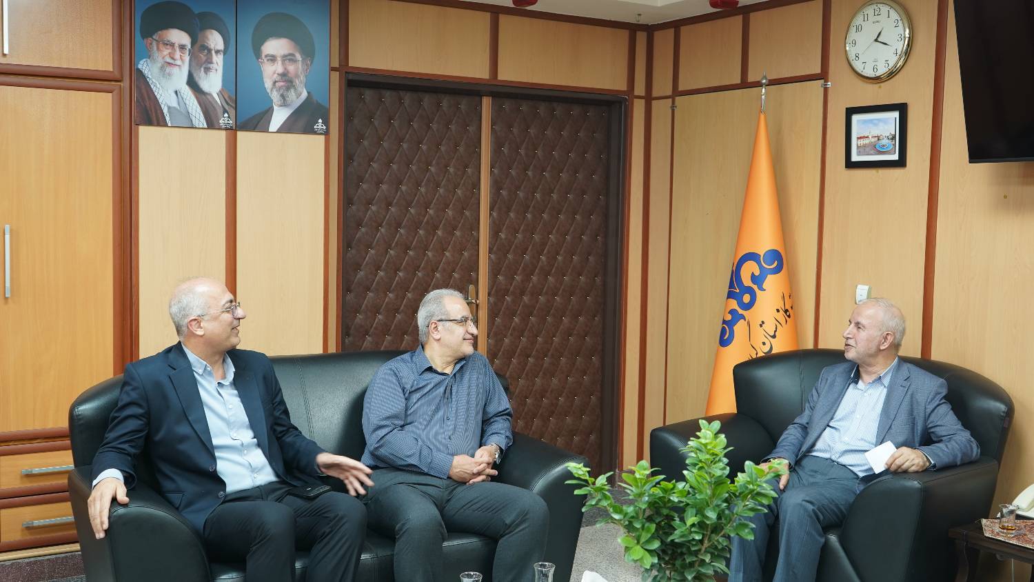 دیدار سرپرست شرکت گاز استان گیلان  با نماینده مردم شهرستان های رشت و خمام در مجلس شورای اسلامی 