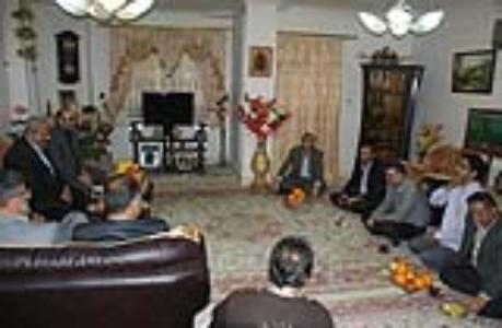 ديدار مديرعامل و اعضاي كميته فرهنگي با حاج مهدي قويدل پس از بازگشت از سرزمين وحي