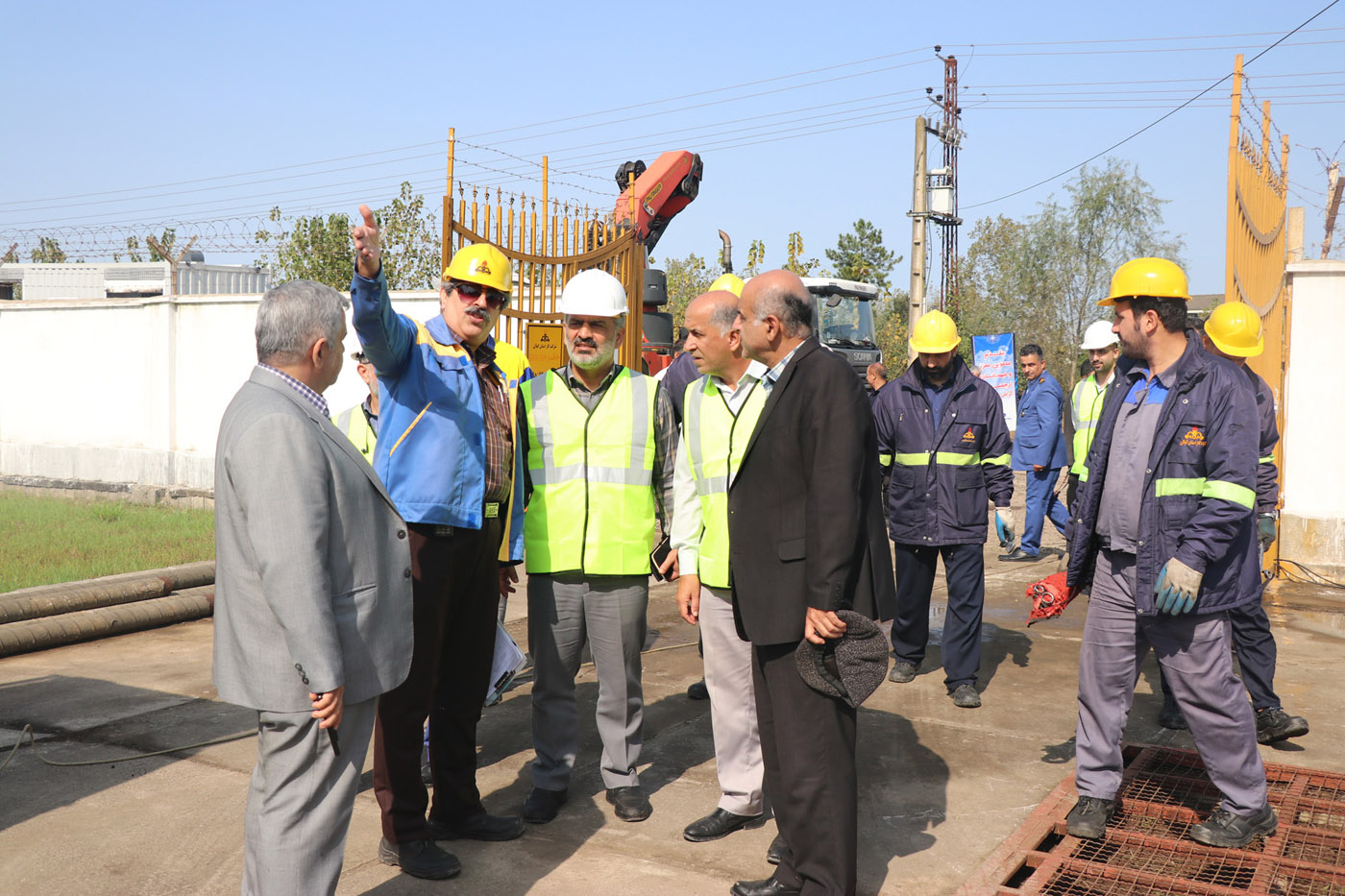 مانور کشوری تداوم کارکرد گاز در رشت برگزار شد