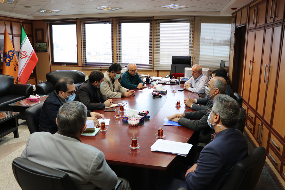 جلسه مشترک مدیران شرکت گاز و بنیاد مسکن استان گیلان برگزار شد