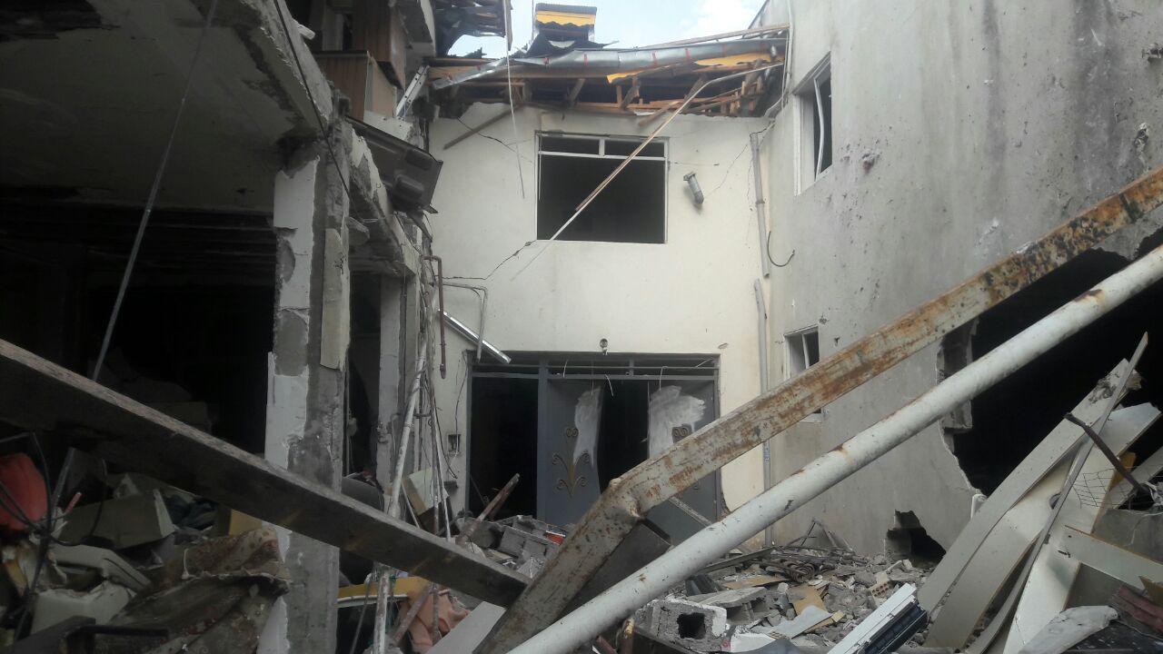 انفجار در یک واحد مسکونی باعث تخریب چند ساختمان در رشت شد