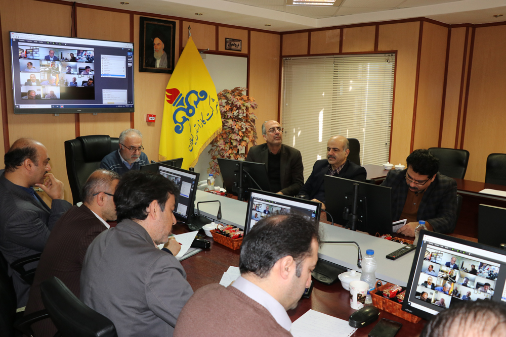جلسه کمیته مدیریت بحران شرکت گاز استان گیلان برگزار شد