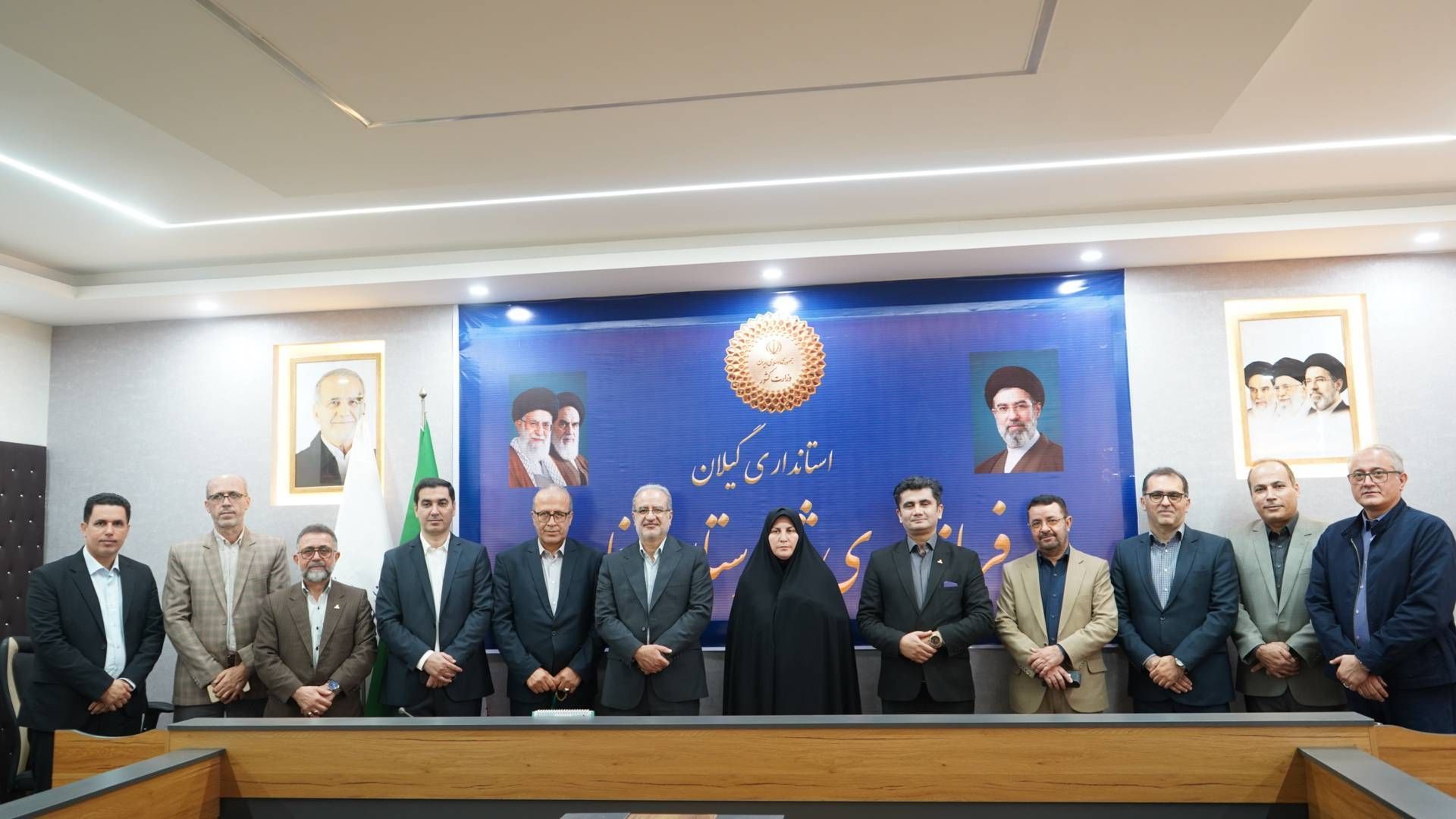 حضور مدیرعامل شرکت گاز گیلان در شهرستان خمام؛ از تأکید بر هم‌افزایی در مدیریت انرژی تا برپایی میز خدمت و دیدار با خانواده شهداء