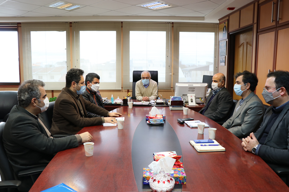 جلسه مدیران سازمان نظام مهندسی و شرکت گاز استان گیلان برگزار شد