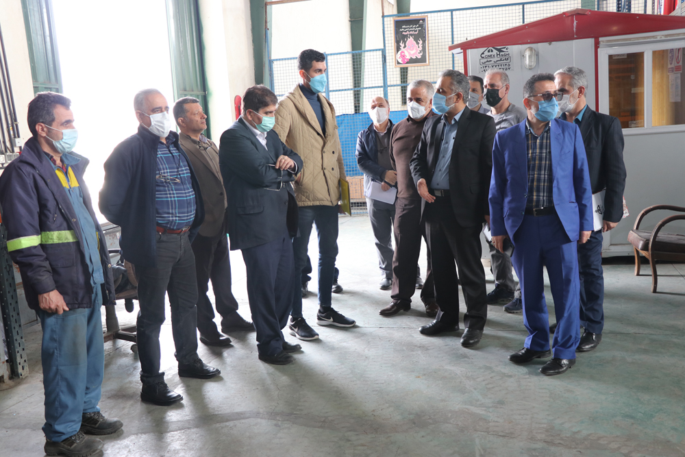 گزارش تصویری: بازدید سرپرست شرکت گاز استان گیلان از امور کالا و روند انجام عملیات انبارگردانی