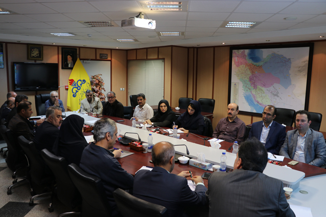 جلسه پایش اهداف، پروژه ها و اقدامات بهبود در شركت گاز استان گيلان برگزار شد